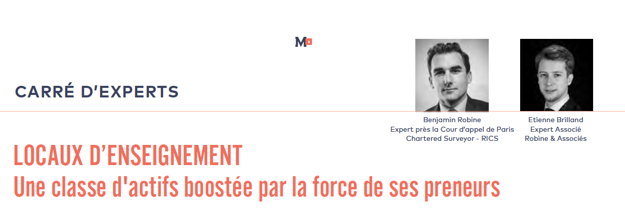 Locaux d&rsquo;enseignement : une classe d&rsquo;actifs boostée par les preneurs